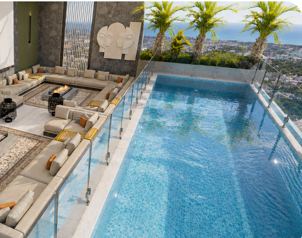 Piscine Résidence Majorelle