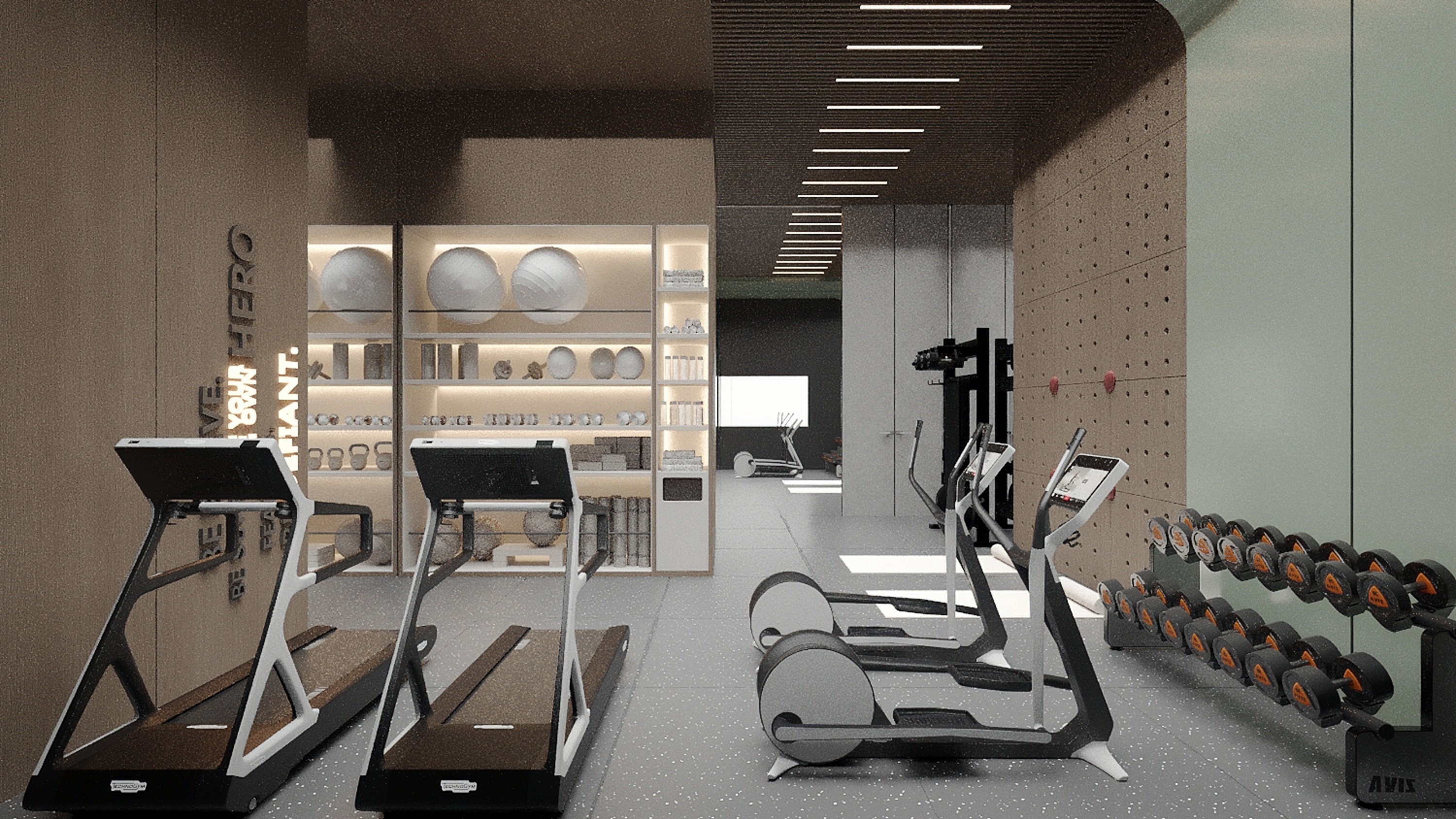 Salle de sport Résidence Majorelle